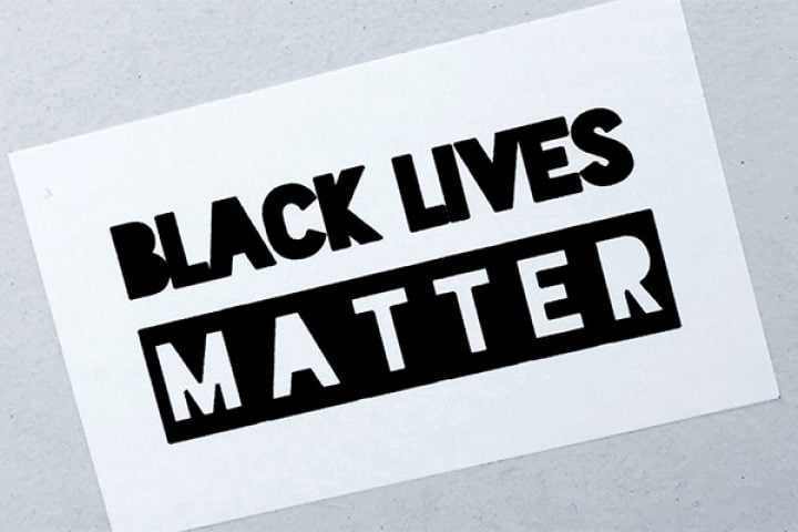 Black Lives Matter sign