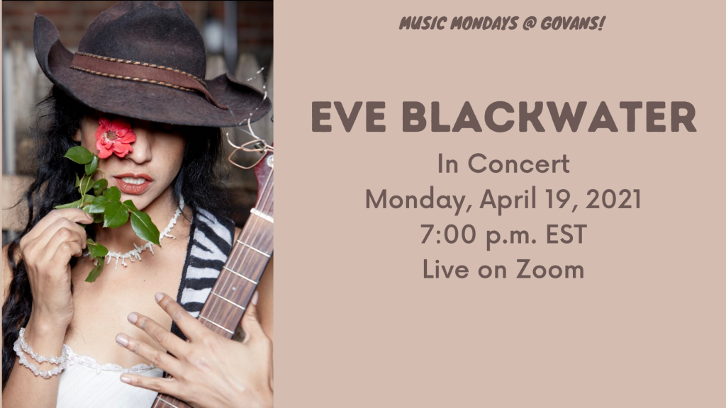 Eve Blackwater Concert Announcement
